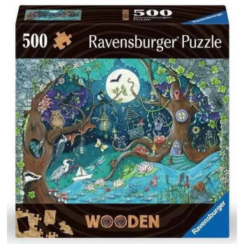 Puzzle drewniane 500 Baśniowy Las
